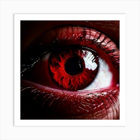 Red Eye Stock Videos & Royalty-Free Footage Art Print