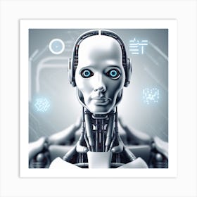 Future Of Artificial Intelligence 1 Art Print