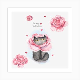 Be My Valentine Art Print