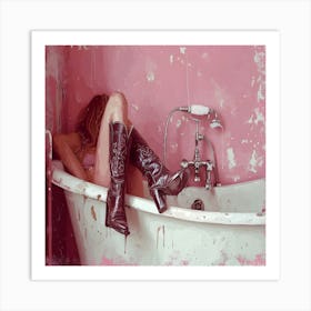 Bathing Boots Stock Videos & Royalty-Free Footage Art Print