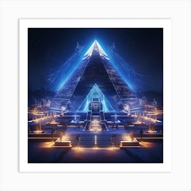 Egyptian Pyramid 1 Art Print