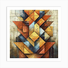 Abstract Painting 3 Art Print