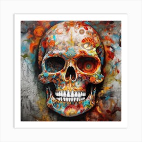 Sugar Skull 11 Art Print