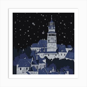 Evening in Old Town Part 2 Art Print