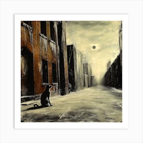 Idle Afternoon In Winter Art Print