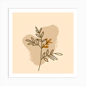 Earthy Nature Art Print