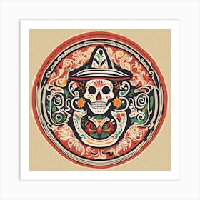 Day Of The Dead 60 Art Print