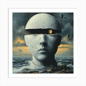 horizon of consciousness Art Print