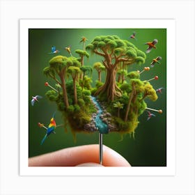 3d Art 4 Art Print