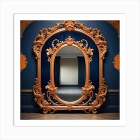 Rococo Mirror 2 Art Print