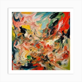 Abstract Painting 4 Art Print