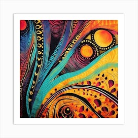 Abstract Painting 167 Art Print