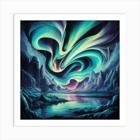 Aurora Borealis 1 Art Print