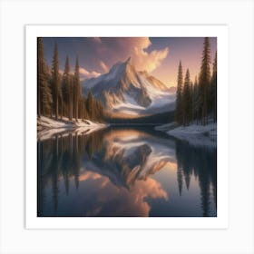 Mountain Landscape 5 Art Print