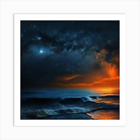 Milky Way 1 Art Print