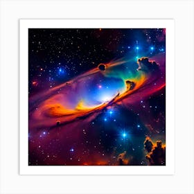 Nebula 71 Art Print