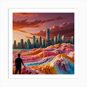 Cityscape 6 Art Print