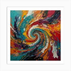 Abstract Painting 1151 Art Print