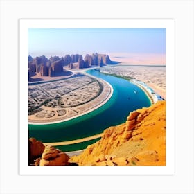 Beautiful Wadi Wadi Art Print