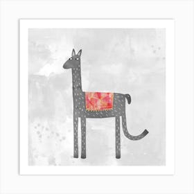 Llama Art Print