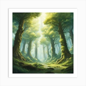 Forest 26 Art Print