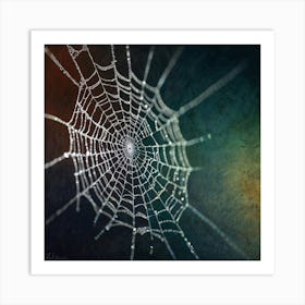 Spider Web 4 Art Print