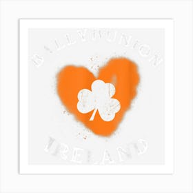 Ballybunion Shamrock Gaelic Football And Hurling Vintage Art Print