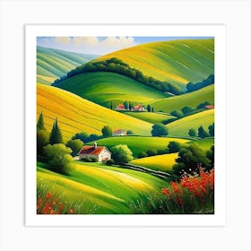 Tuscan Countryside 8 Art Print