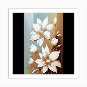 Flowers Painting Art Print