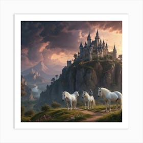 Cinderella'S Castle Art Print