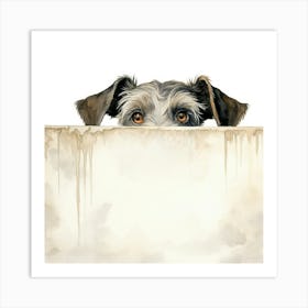 Standard Schnauzer Dog 4 Art Print