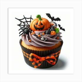 Halloween Cupcake 3 Art Print