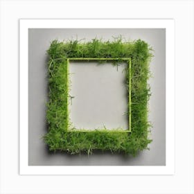 Moss Frame Art Print