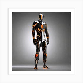 Futuristic Suit 47 Art Print