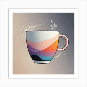 Coffee Cup 82 Art Print