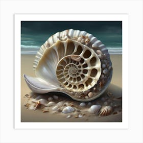 Fractural of life Art Print