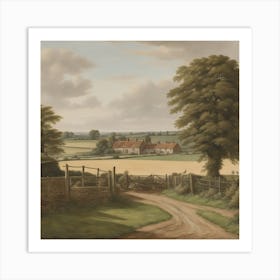 Country Road 1 Art Print