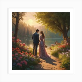 Cinderella'S Wedding Art Print