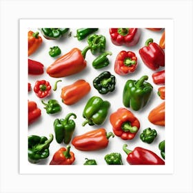 Red Peppers Art Print