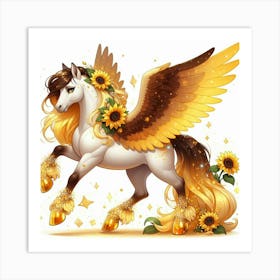 Golden Unicorn Affiche