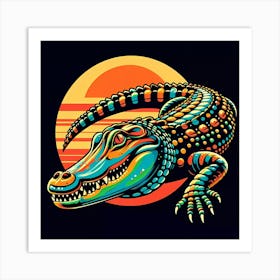 Alligator 3 Art Print