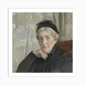 Mother Of The Artist, 1904, By Magnus Enckell Art Print