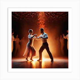 Tango 4 Art Print