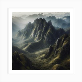 Mountain Landscape 3 Art Print