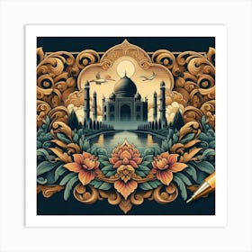 Taj Mahal 7 Art Print