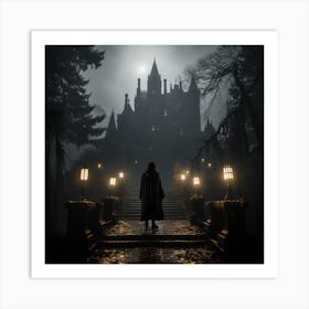 Haunted Castle Art Print