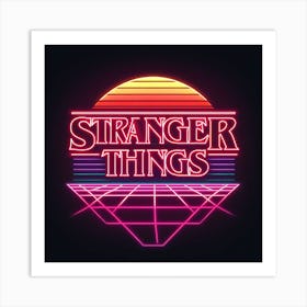 Stranger Things 1 Art Print