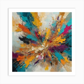 Abstract Painting Art Print 6 Art Print