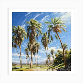 Palms Art Print