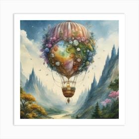 Hot Air Balloon 5 Art Print